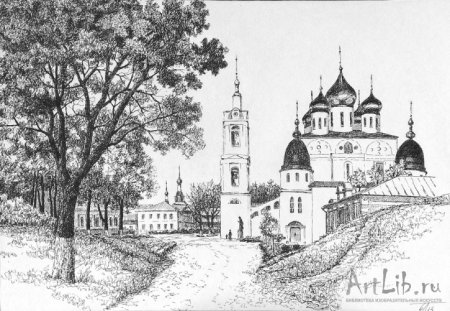 Дмитров рисунок города