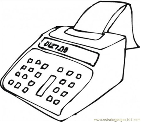 Калькулятор раскраска