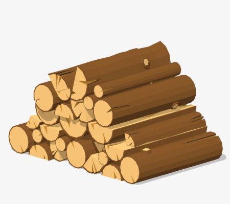 Бревно мультяшное