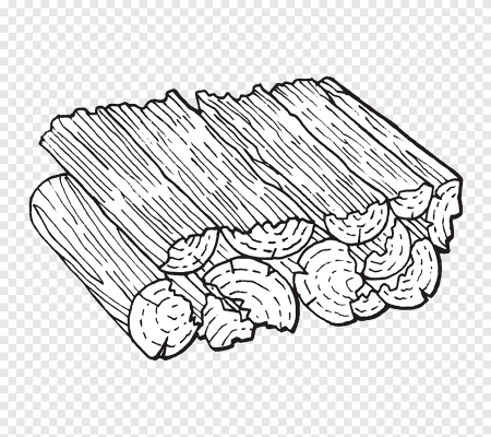 Бревно раскраска