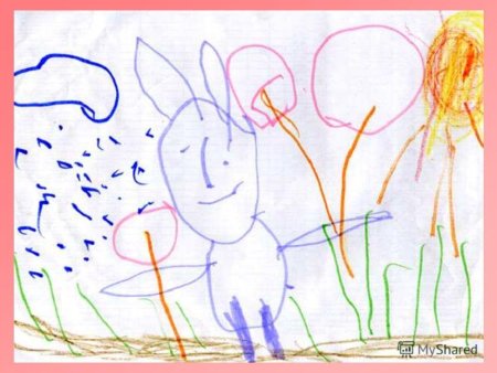 Рисунки трехлетних детей