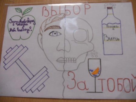 Рисунок на тему нет алкоголю