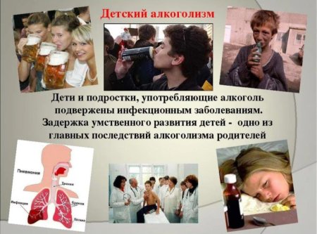Вред алкоголя