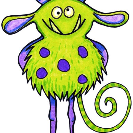 Монстрик для детей