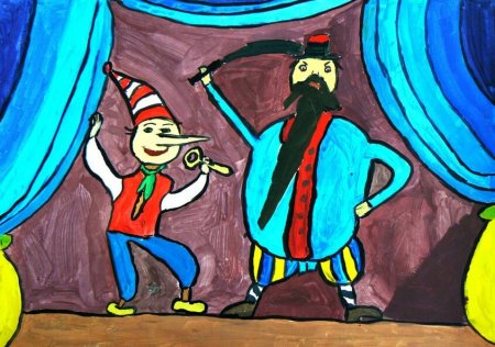 Спектакль рисунок