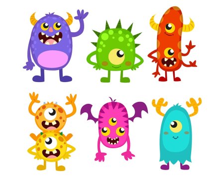 Веселые монстрики