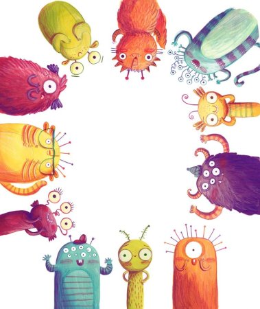 Рисование монстриков