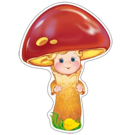 Гриб маска для детей