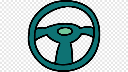 Нарисовать руль автомобиля