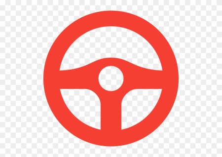 Руль красный для детей