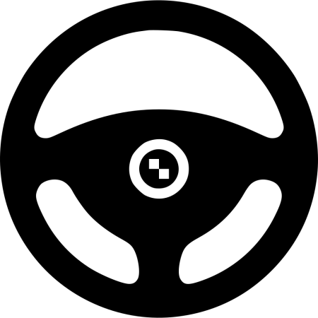 Нарисовать руль автомобиля