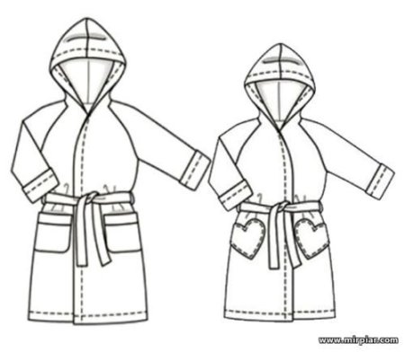 Халат мультяшный