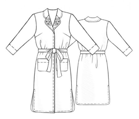 Халат мультяшный