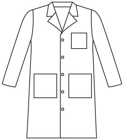 Медицинский халат мультяшный