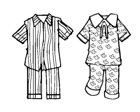 Халат силуэт