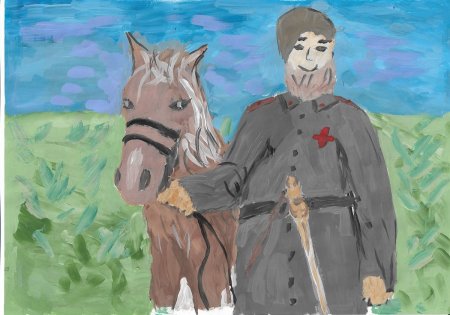 Казачество в детских рисунках