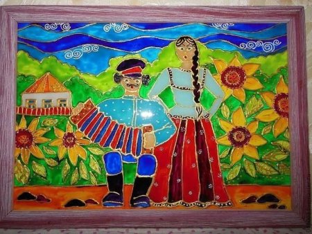 Рисунок на казачью тему