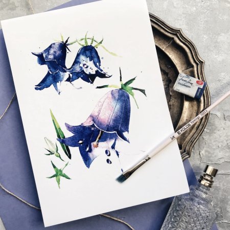 Акварельный скетчинг