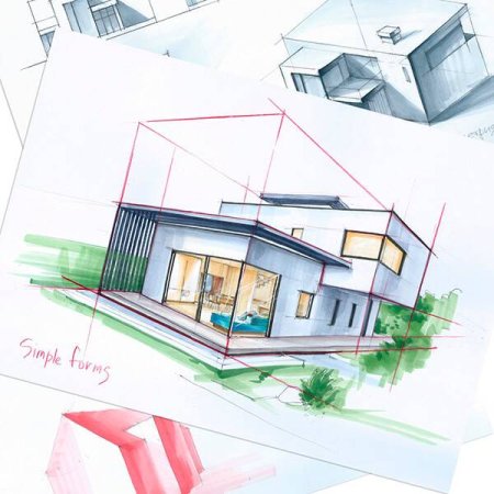 Скетчинг дом