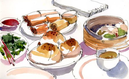 Еда иллюстрация