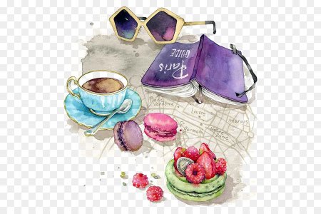 Иллюстрации к книгам акварелью