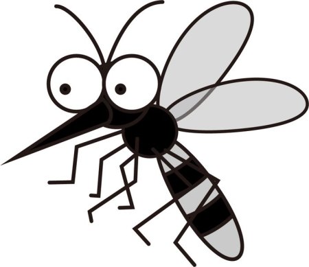 Комар для детей