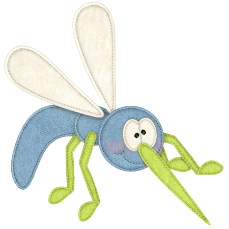 Комар рисунок для детей