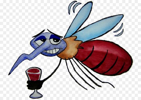 Комары мультяшные