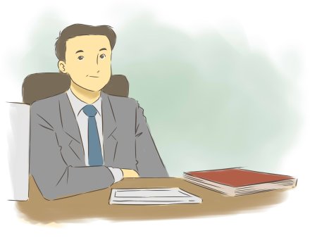 Директор иллюстрация