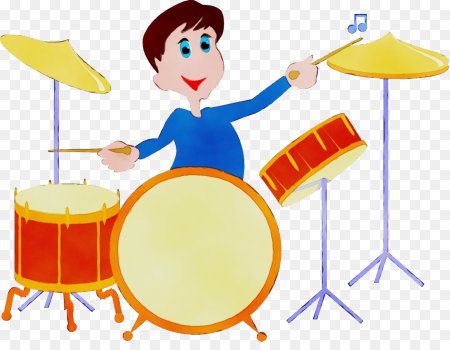 Ребенок барабанщик