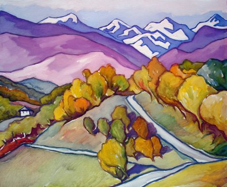 Абхазия рисунок