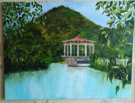 Абхазия картины маслом