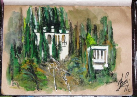 Гагра Абхазия в живописи