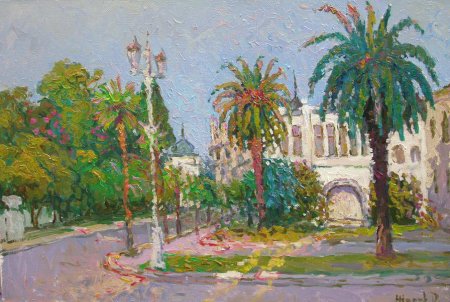 Картины в Сухуме на набережной