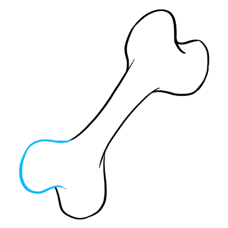 Кость мультяшная