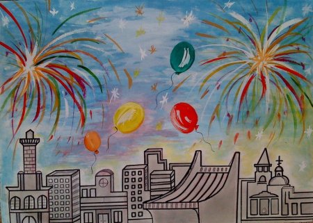 Рисунок на конкурс быть строителем это здорово