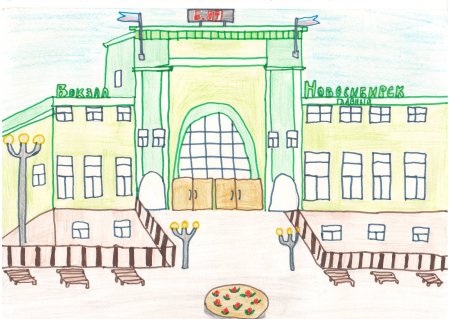 Беседка Ярославль Волжская набережная карандаш