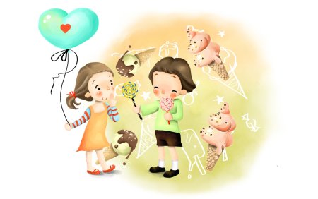 Дружба иллюстрация