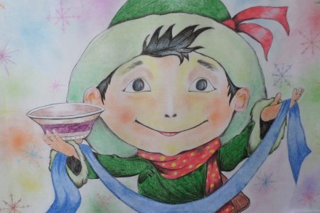 Рисунки к Сагаалгану для детей