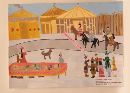 Рисунки на тему Сагаалган