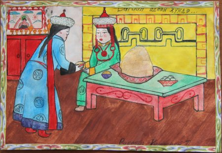 Конкурс рисунков Сагаалган