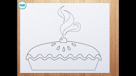 Рисование пирог