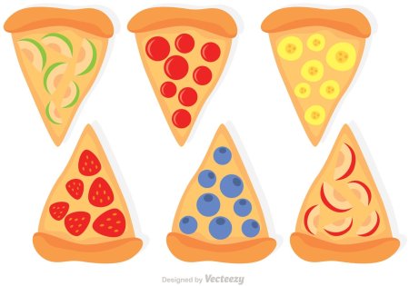 Кусочек торта рисунок сверху