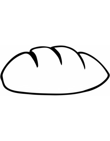 Пирожки раскраска