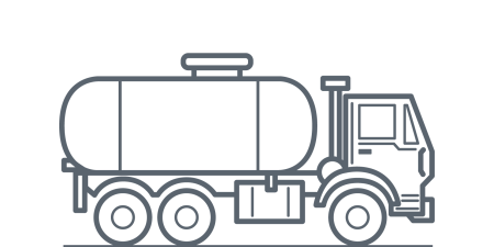 Раскраска бензовоз