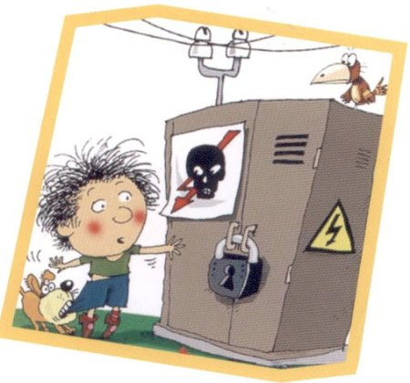 Детям об опасности электричества