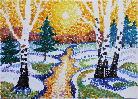 Изо техника пуантель