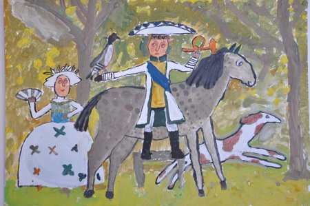 Павловск рисунок детский