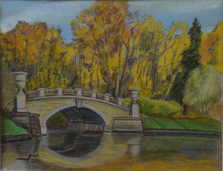 Павловский парк рисунок