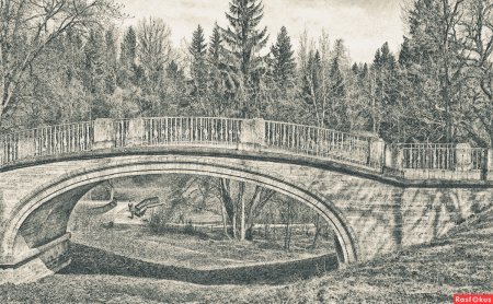 Павловский парк зарисовки